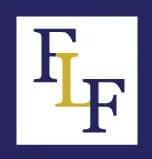 A logo featuring the overlapping blue letters "F" and "F" with a larger yellow "L" in the center, all set against a white square background with a thick blue border.